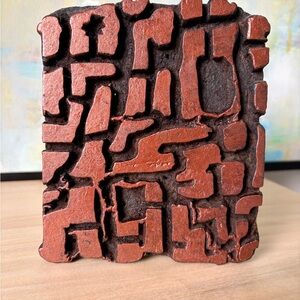 Vintage Sari Printing Block